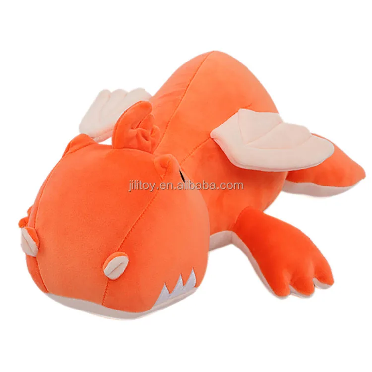 HeavyHugger weighted anxiety-relief plush dragon being hugged for calming pressure